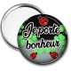 Miroir de poche - je porte bonheur
