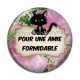 Cabochon Résine - pour une amie formidable