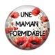 Cabochon Résine - une maman formidable