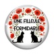 Cabochon Verre - une filleule formidable