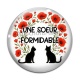 Cabochon Verre - une soeur formidable