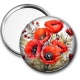 Miroir de poche - coquelicot