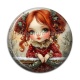Cabochon Résine - petite fille