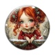 Cabochon Verre - petite fille