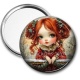 Miroir de poche - petite fille