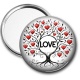Miroir de poche - love