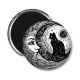 Magnet's - chat noir et lune