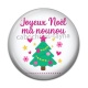 Cabochon Résine -  joyeux noël ma nounou