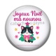 Cabochon Résine -  joyeux noël ma nounou