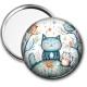 Miroir de poche - chat