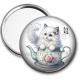 Miroir de poche - chat