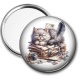 Miroir de poche - chat