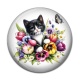 Cabochon Résine - chat