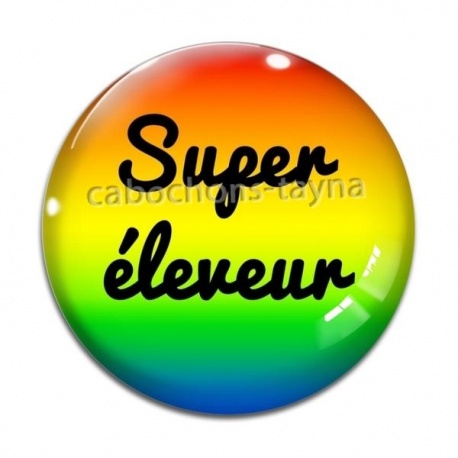 Cabochon Verre - super éleveur