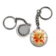Porte clés - chien coquelicot