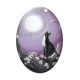 Cabochon Verre Ovale - chat