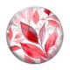 Cabochon Verre - feuille