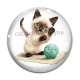 Cabochon Verre - chaton