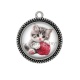 Pendentif Cabochon Argent - chaton