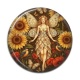Cabochon Résine - fée tournesol