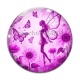 Cabochon Verre - fée tournesol