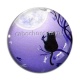 Cabochon Verre - chat