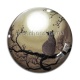 Cabochon Verre - chat