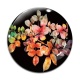 Cabochon Verre - feuille