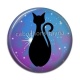 Cabochon Résine - chat noir