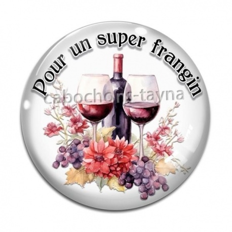 Cabochon Verre - pour un super frangin