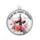 Pendentif Cabochon Argent - pour un super frangin