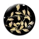 Cabochon Verre - feuille