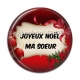 Cabochon Résine - joyeux noël ma soeur