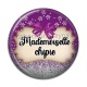 Cabochon Résine - mademoiselle chipie