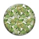 Cabochon Verre - feuille