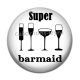 Cabochon Résine - super barmaid 