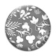 Cabochon Verre - feuille