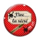 Cabochon Verre - vive la récré