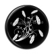 Cabochon Résine - plume