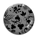 Cabochon Verre - feuille