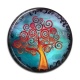 Cabochon Résine - arbre de vie