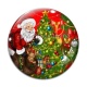 Cabochon Verre - père noël