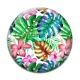 Cabochon Verre - feuille