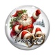Cabochon Verre - joyeux noël
