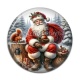 Cabochon Résine - père noël