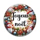 Cabochon Verre - joyeux noël