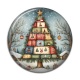 Cabochon Résine - sapin de noël