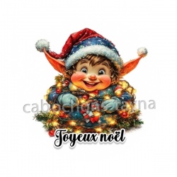 lutin joyeux noël