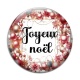 Cabochon Verre - joyeux noël