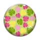 Cabochon Verre - feuille